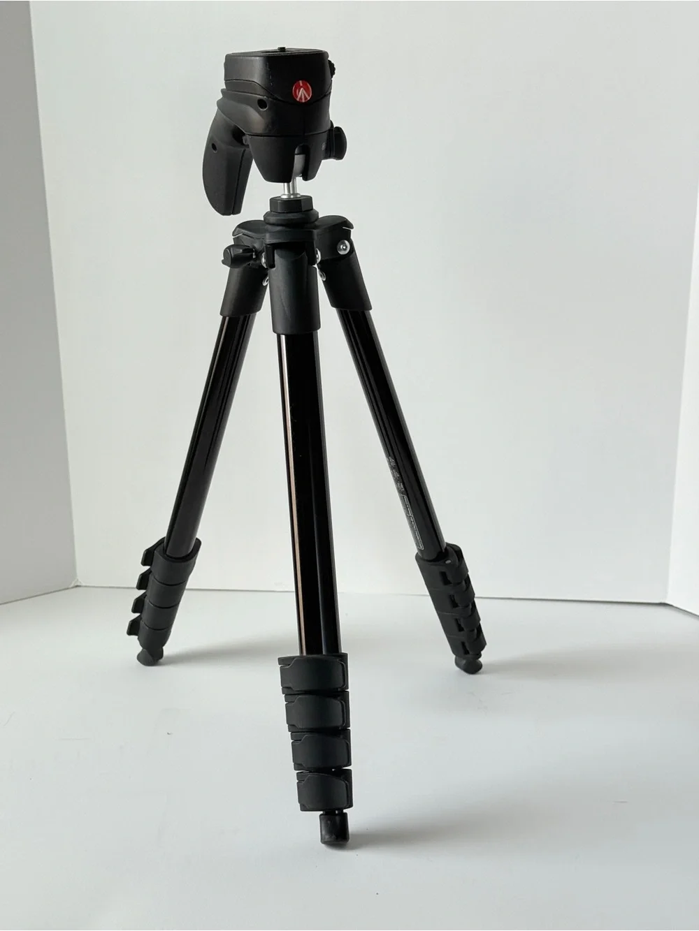 Manfrotto Black Camera Tripod with 3-Way Head